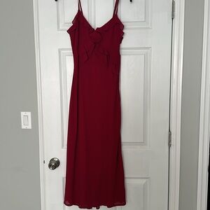 Rosette Midi Dress
